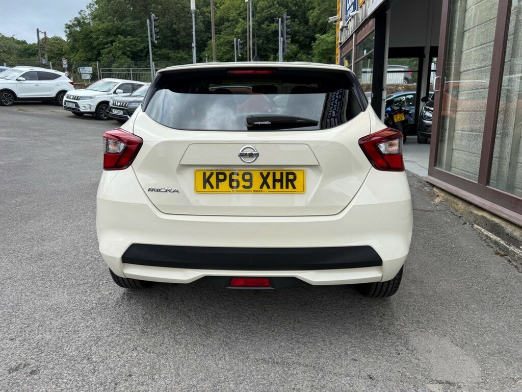 Nissan Micra 1.0 Ig-t Acenta Euro 6 Ss White #5
