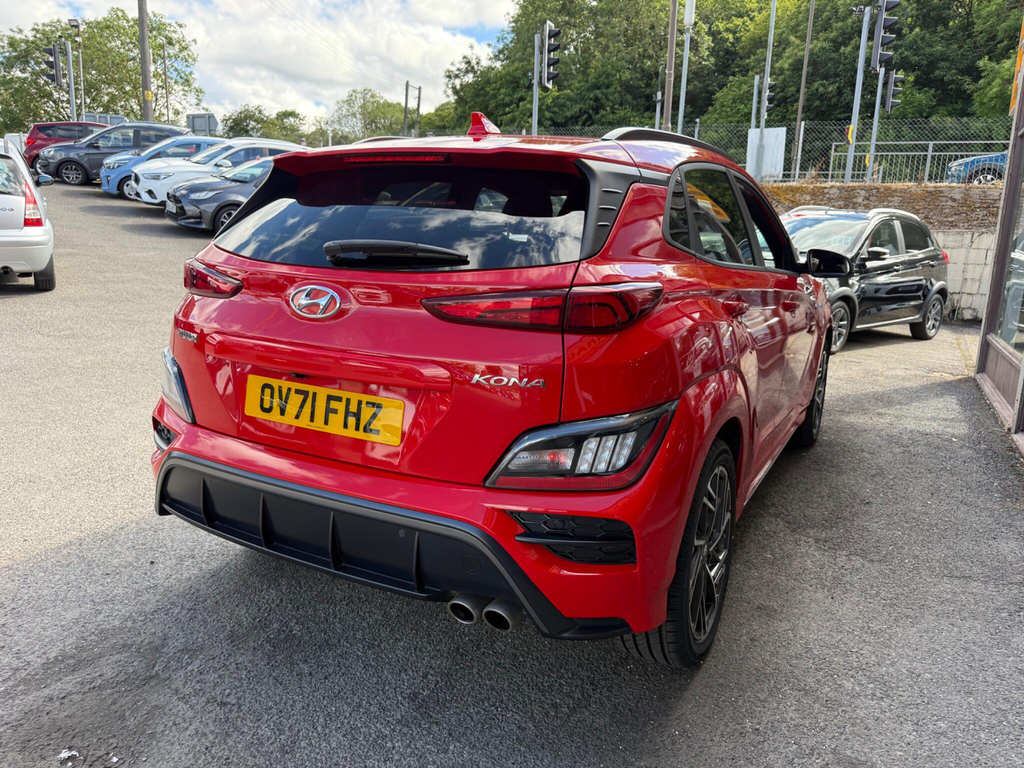 Hyundai Kona 1.0 T-gdi Mhev N Line Euro 6 Ss OV71FHZ Red #4
