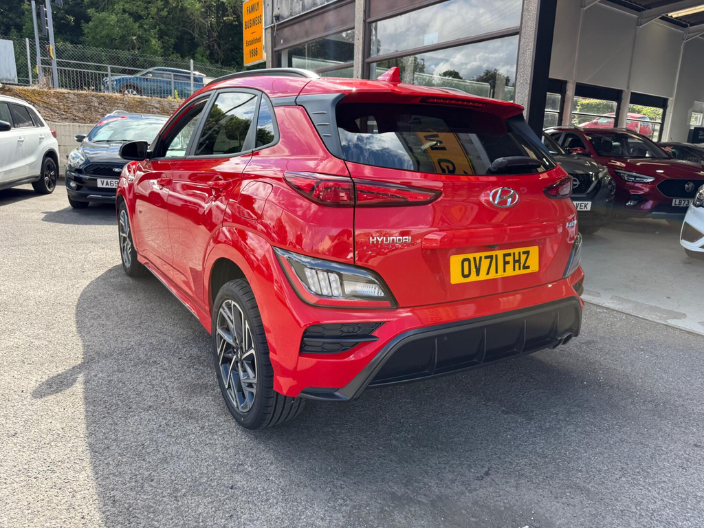 Hyundai Kona 1.0 T-gdi Mhev N Line Euro 6 Ss OV71FHZ Red #6