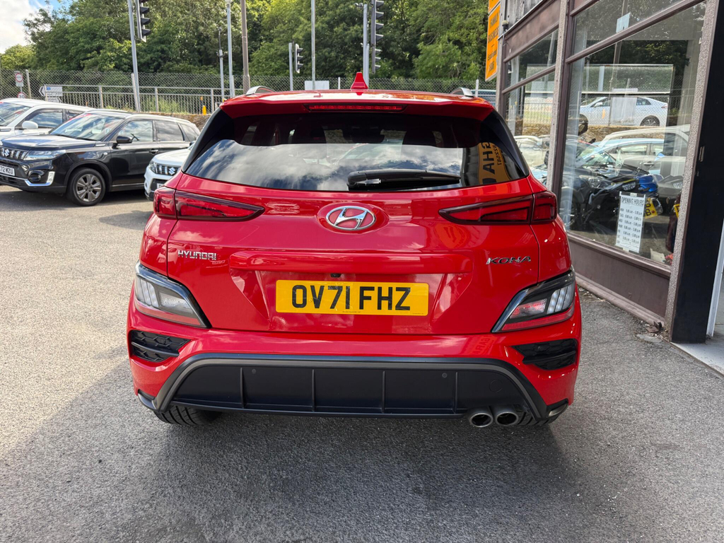 Hyundai Kona 1.0 T-gdi Mhev N Line Euro 6 Ss OV71FHZ Red #5