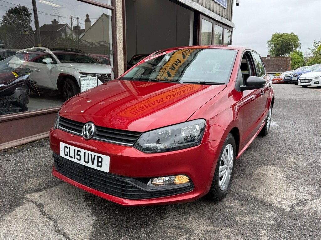 Volkswagen Polo 1.0 Bluemotion Tech S Euro 6 Ss Ac Red