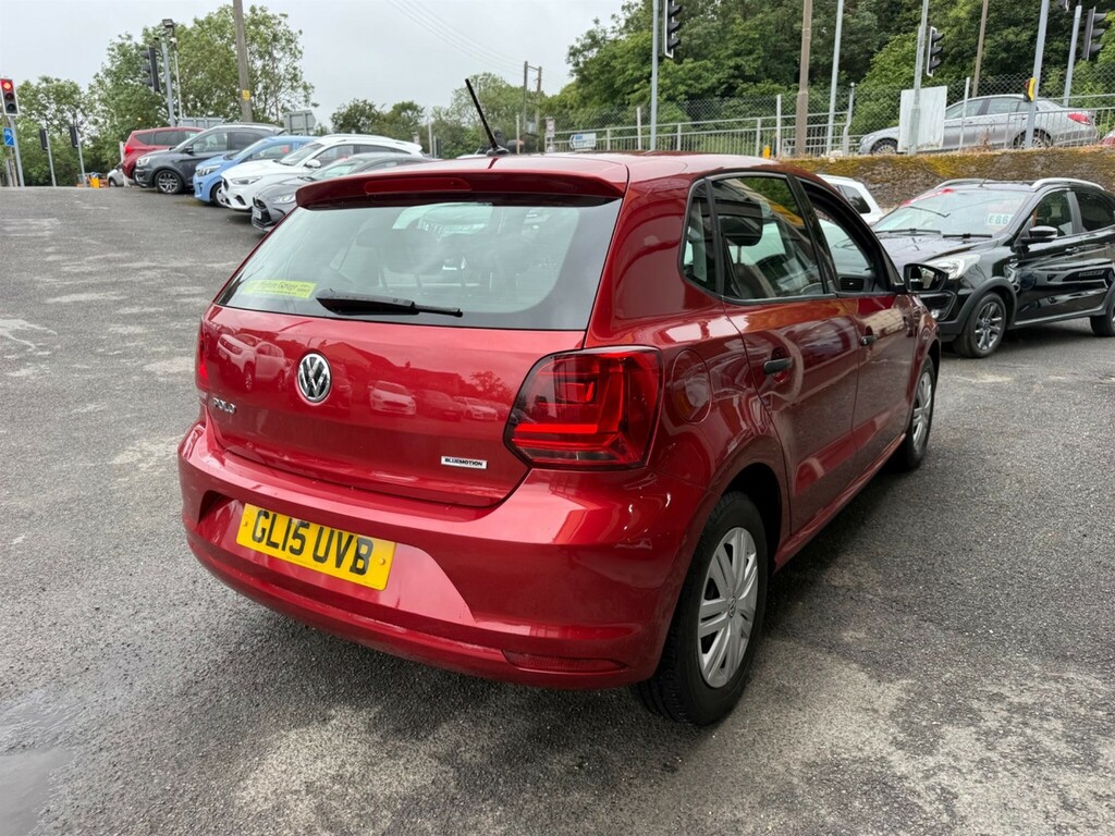 Volkswagen Polo 1.0 Bluemotion Tech S Euro 6 Ss Ac Red #4