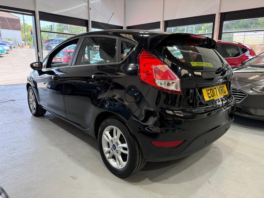 Ford Fiesta 1.25 Zetec Euro 6 Black #4