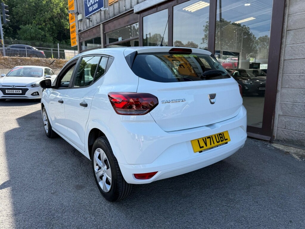 Dacia Sandero 1.0 Sce Essential Euro 6 Ss White #4