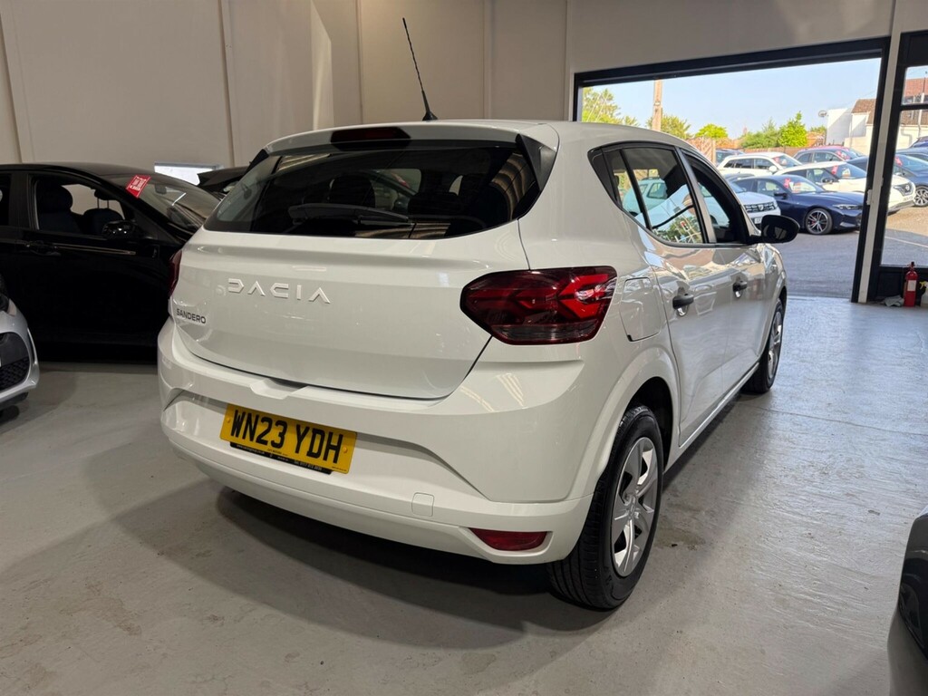 Dacia Sandero 1.0 Tce Essential Euro 6 Ss White #5
