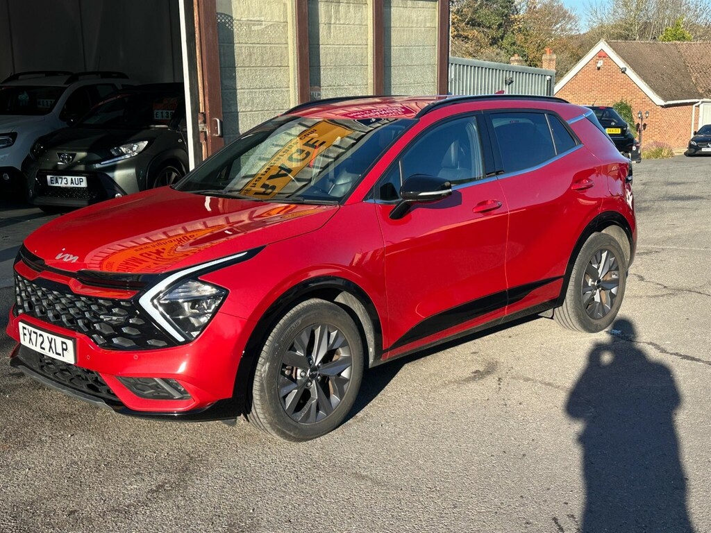 Kia Sportage 1.6 H T-gdi Gt-line Euro 6 Ss Red #3