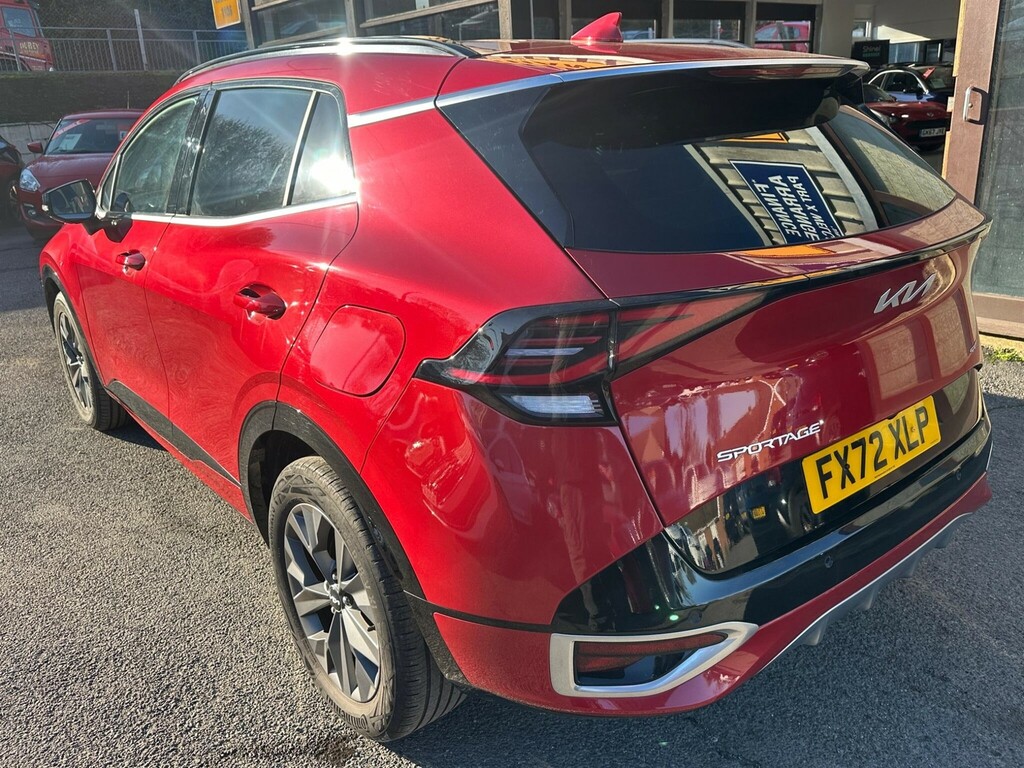 Kia Sportage 1.6 H T-gdi Gt-line Euro 6 Ss Red #5