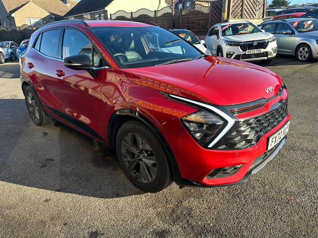 Kia Sportage 1.6 H T-gdi Gt-line Euro 6 Ss Red
