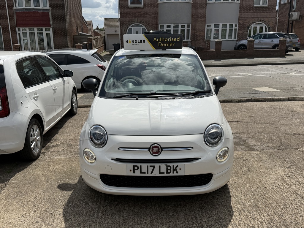 Fiat 500 Petrol PL17LBK White #2