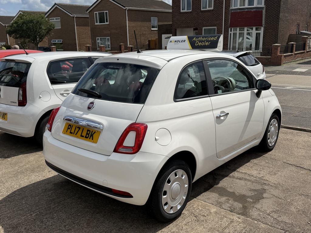 Fiat 500 Petrol PL17LBK White #6