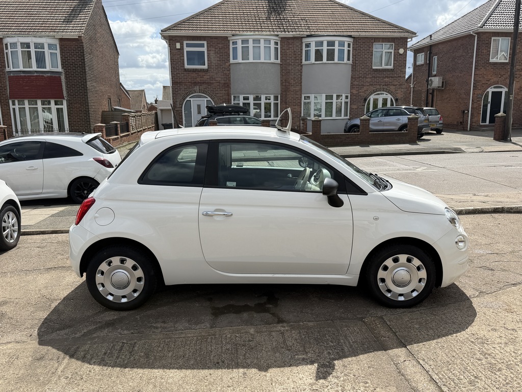 Fiat 500 Petrol PL17LBK White #4
