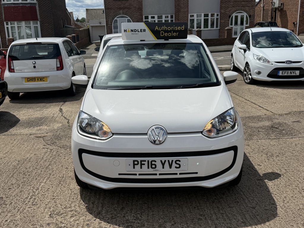 Volkswagen Up Petrol PF16YVS White #2