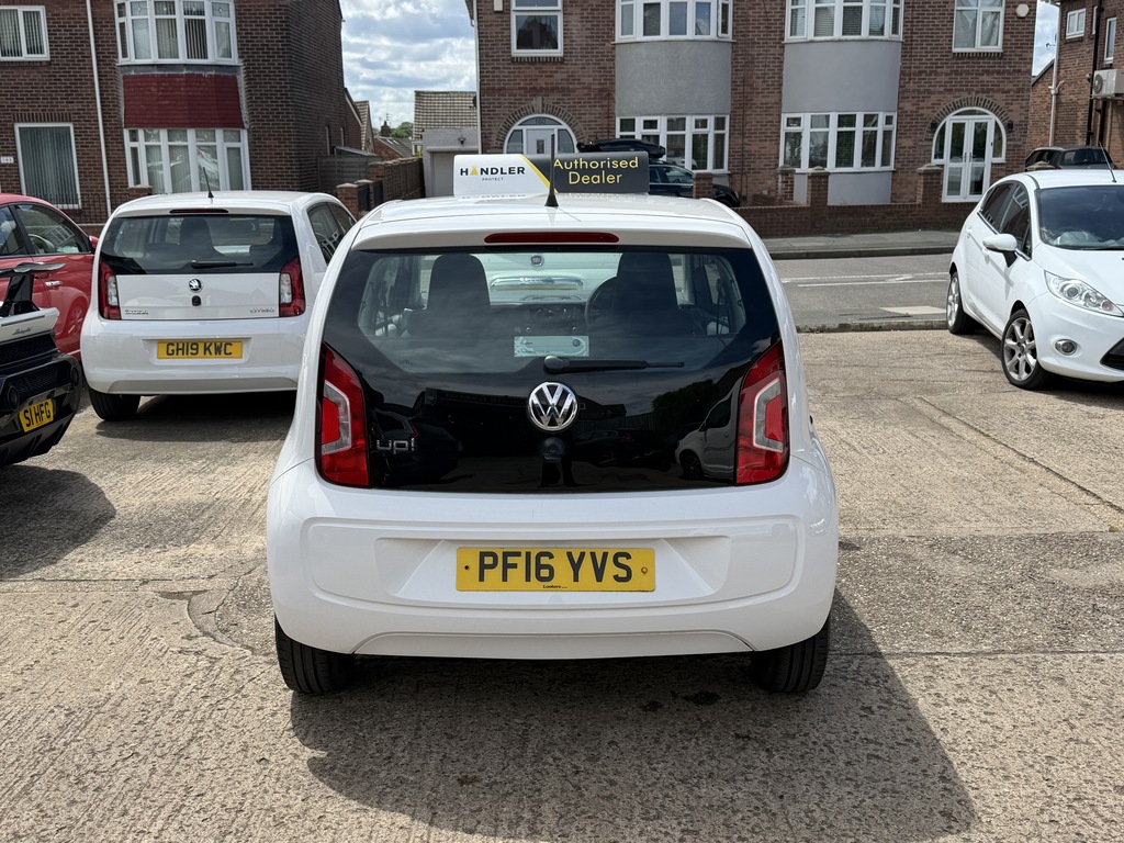 Volkswagen Up Petrol PF16YVS White #4