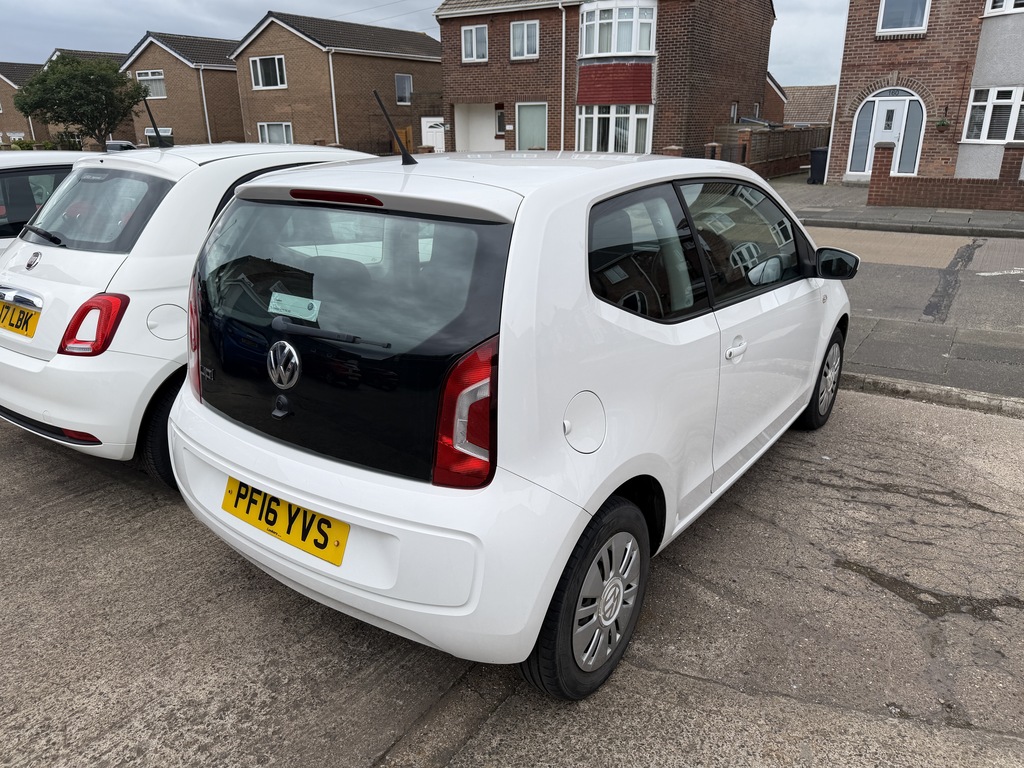 Volkswagen Up Petrol White #2