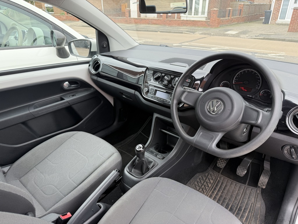 Volkswagen Up Petrol White #3