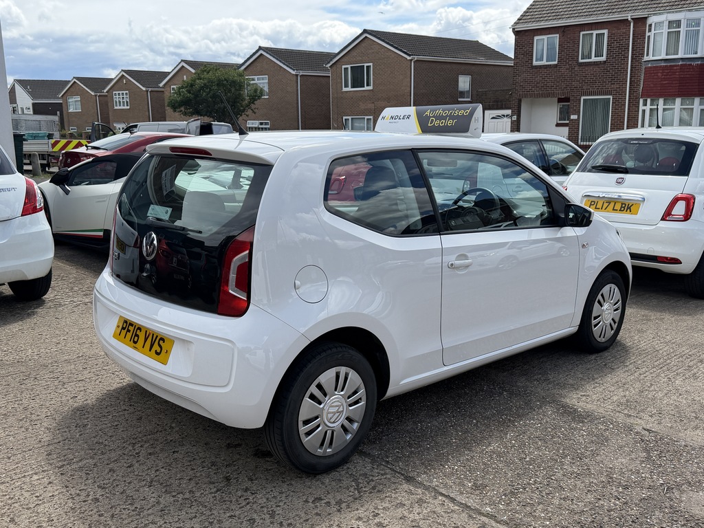 Volkswagen Up Petrol PF16YVS White #5