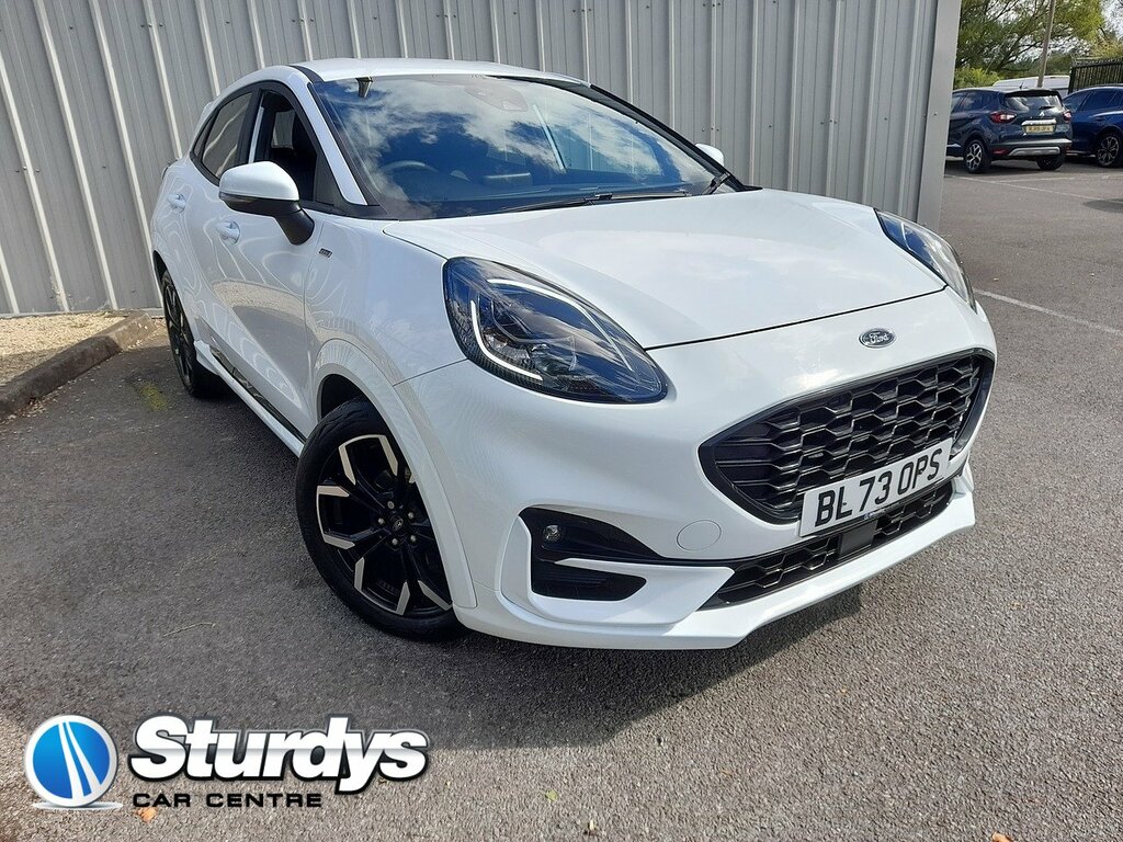 Ford Puma T Ecoboost Mhev St-line X White