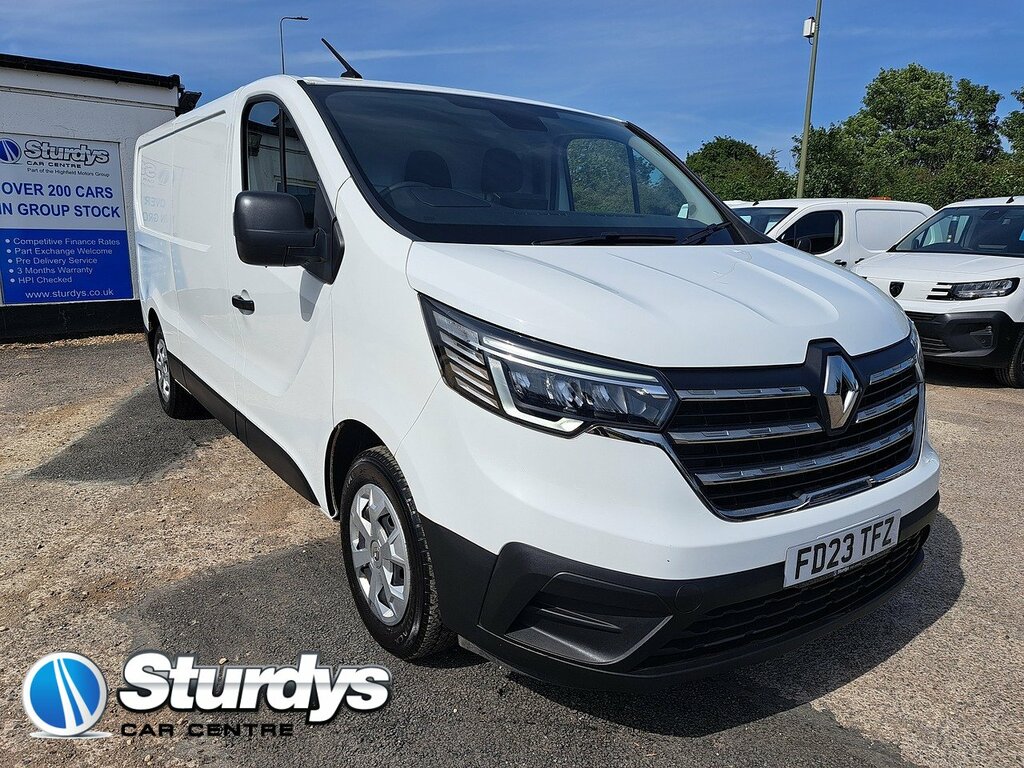 Renault Trafic Dci Blue Ll30 Advance White