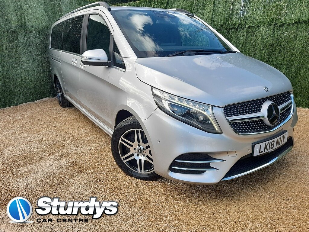 Mercedes-Benz V Class V250d Amg Line Silver