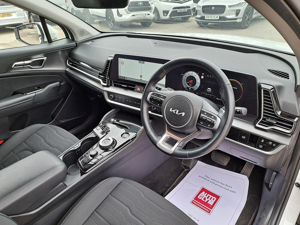 Kia Sportage H T-gdi 3 RV25TSO White #2