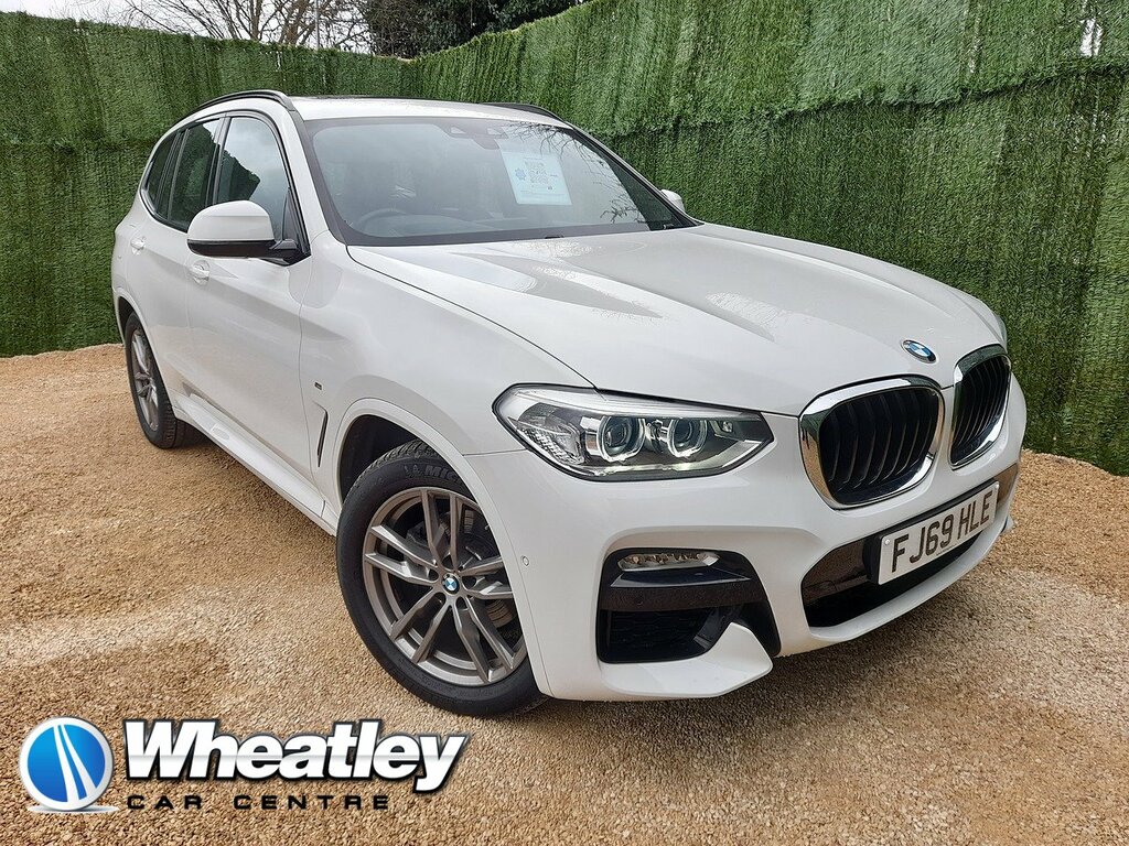 BMW X3 20D M Sport White