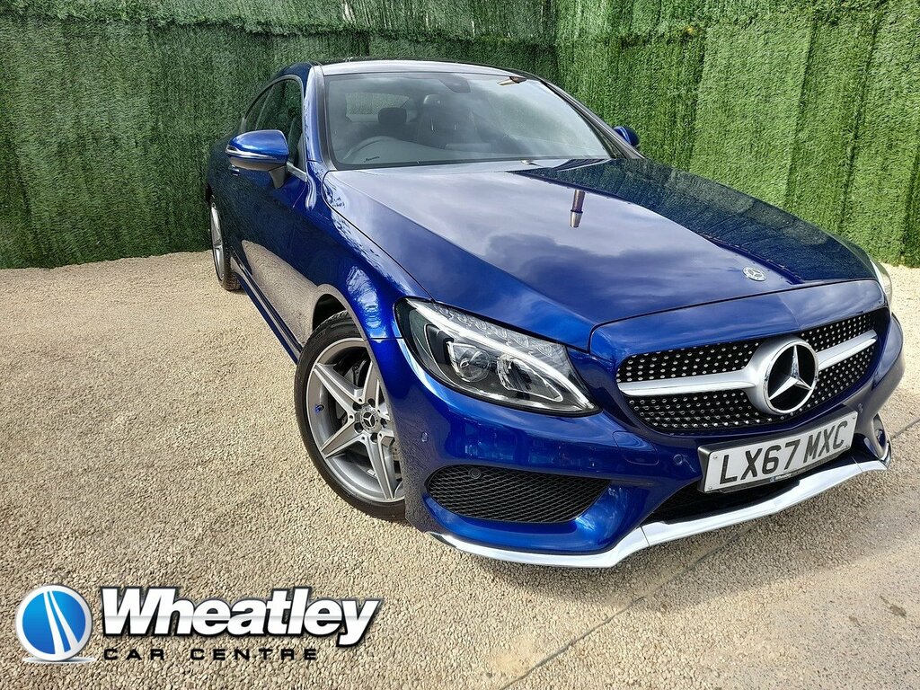 Mercedes-Benz C Class C200 Amg Line Blue