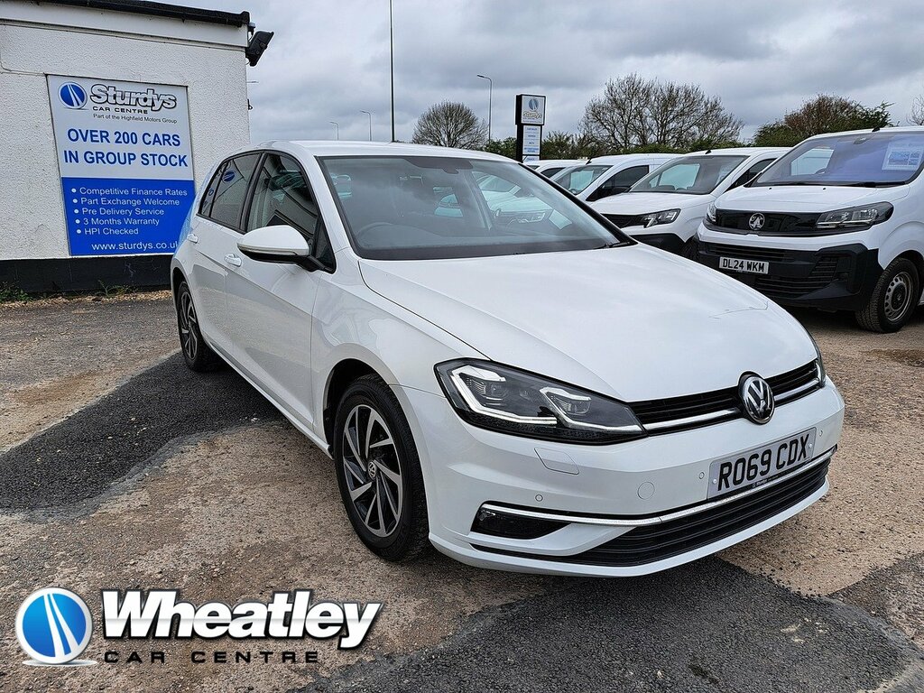 Volkswagen Golf Tdi Match White