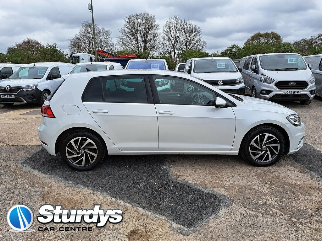 Volkswagen Golf Tdi Match White