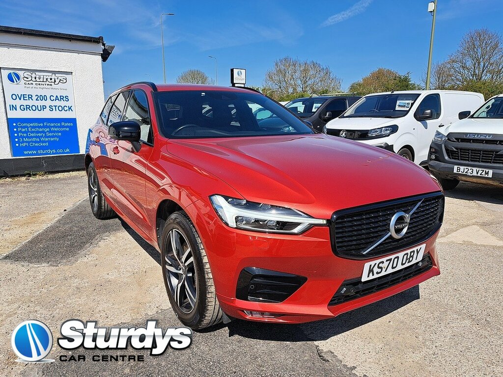 Volvo XC60 B4 Mhev R-design KS70OBY Red
