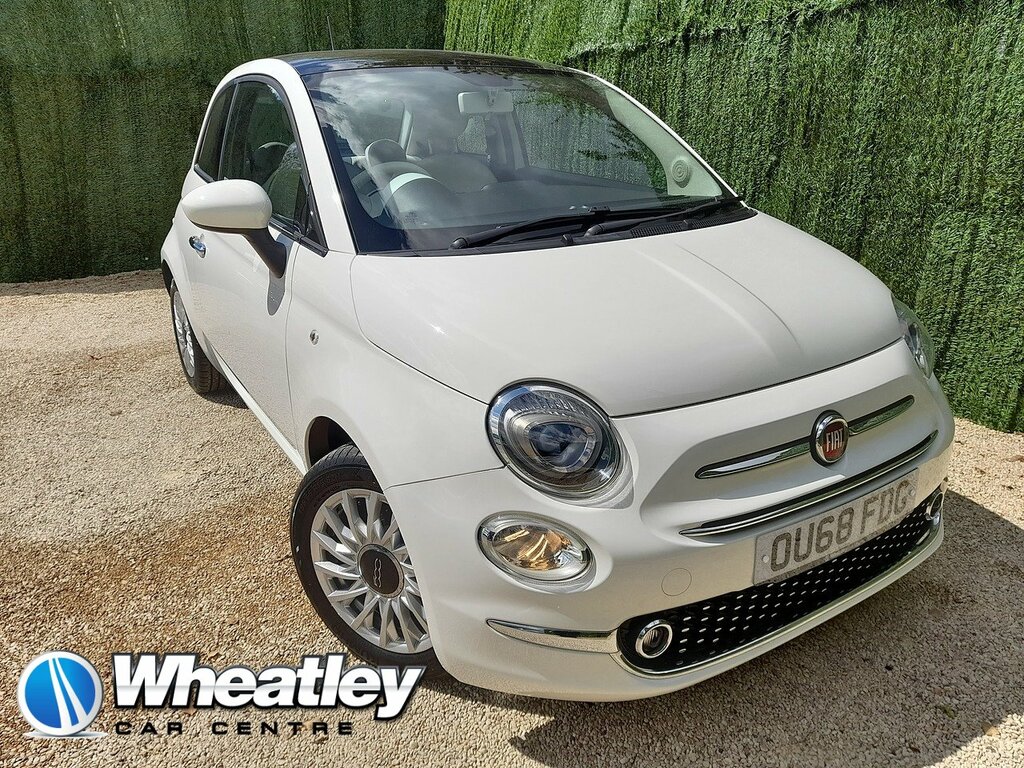 Fiat 500 Lounge White