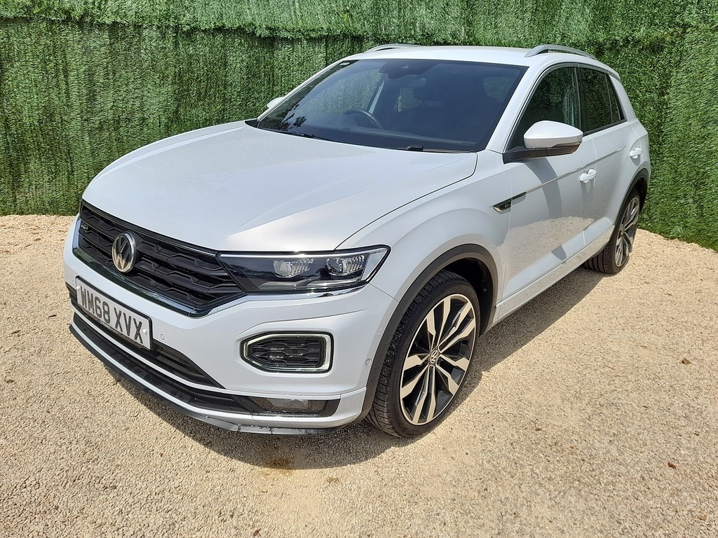 Volkswagen T-Roc Tsi R-line Silver #4