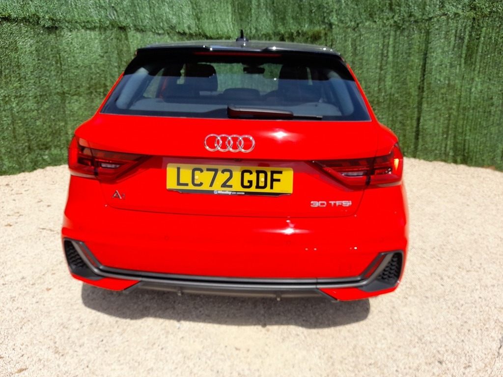 Audi A1 Tfsi S Line LC72GDF Red #6
