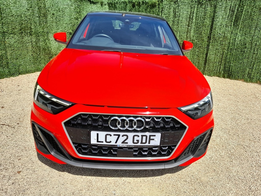 Audi A1 Tfsi S Line LC72GDF Red #3