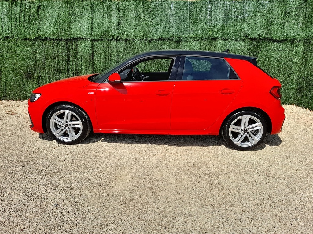 Audi A1 Tfsi S Line LC72GDF Red #5