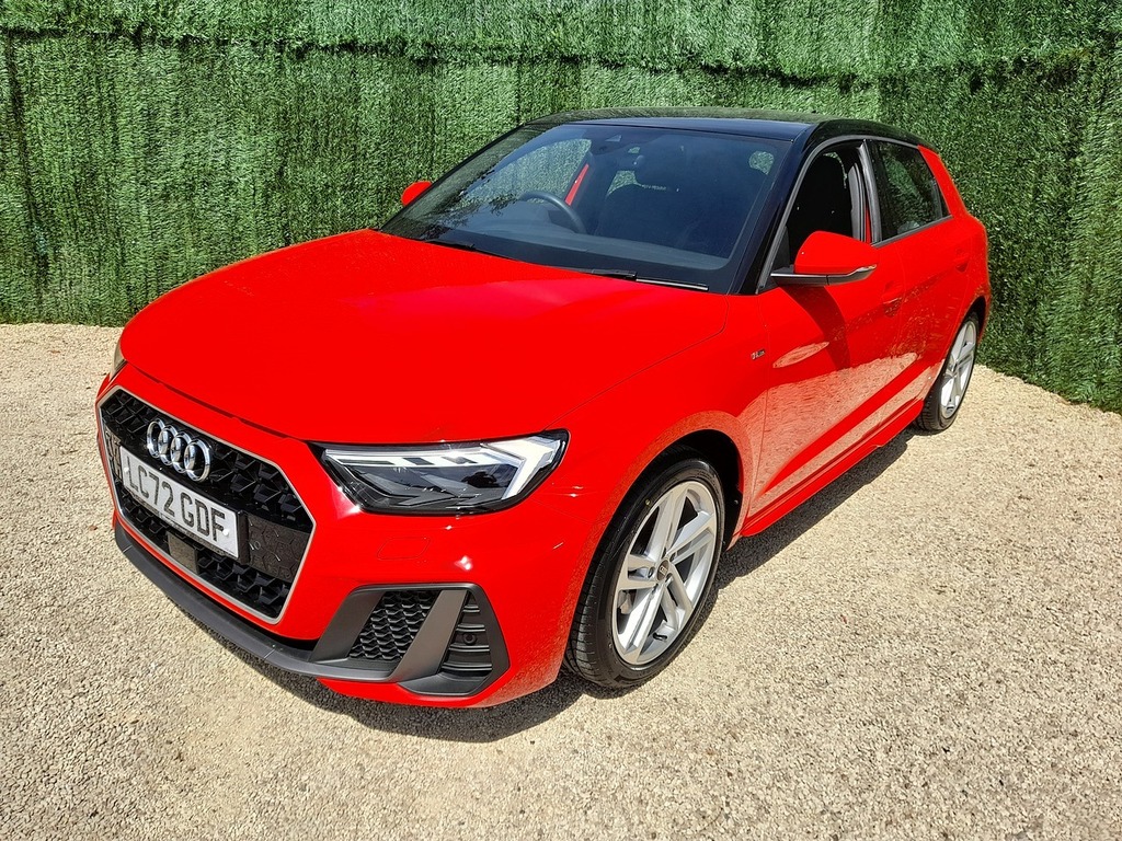 Audi A1 Tfsi S Line LC72GDF Red #4