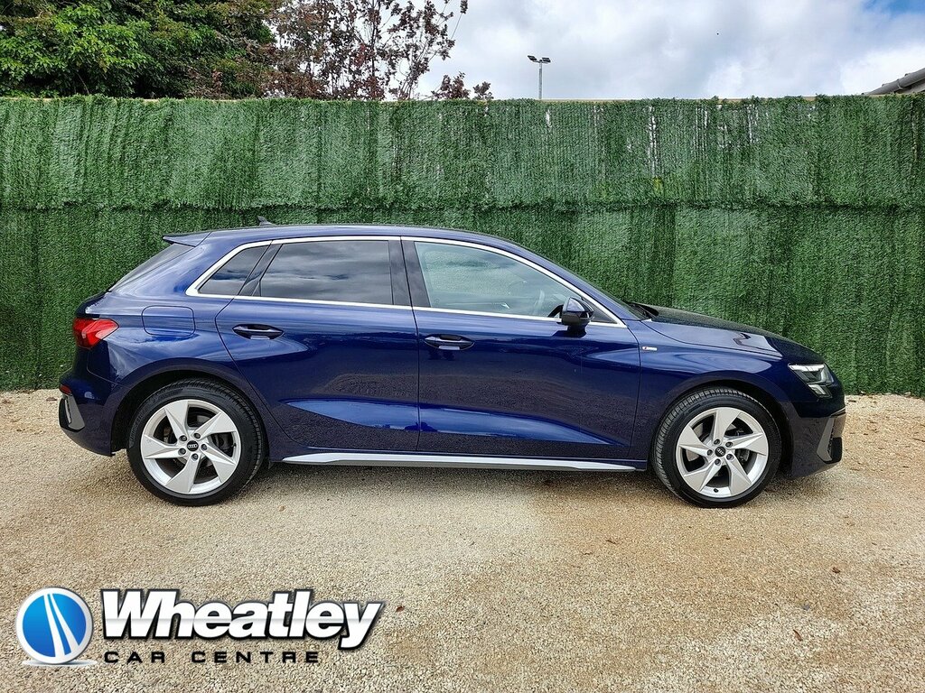 Audi A3 Tfsie S Line Blue