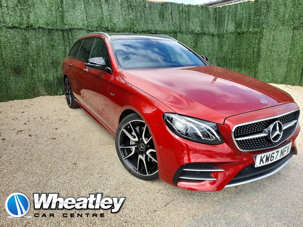 Mercedes-Benz E Class E43 V6 Amg Red