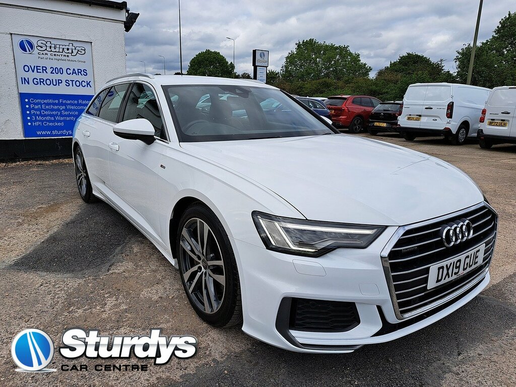 Audi A6 Avant Tdi V6 S Line White