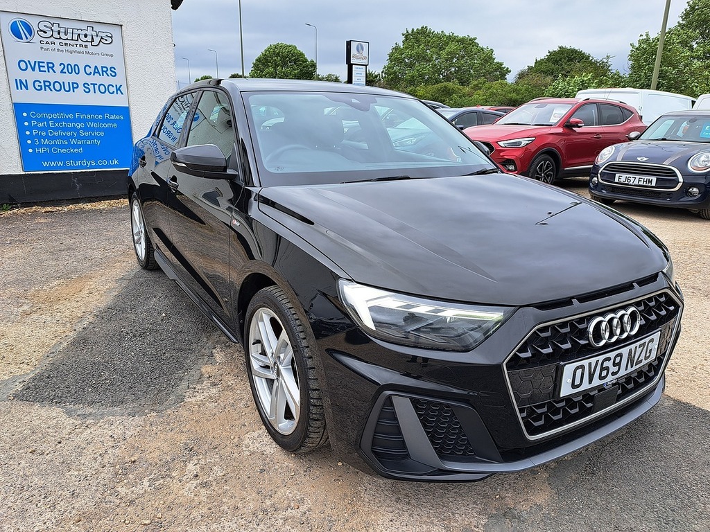 Audi A1 Tfsi S Line OV69NZG Black #3