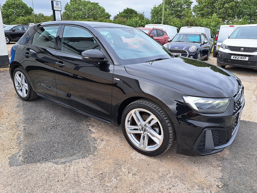 Audi A1 Tfsi S Line OV69NZG Black #5