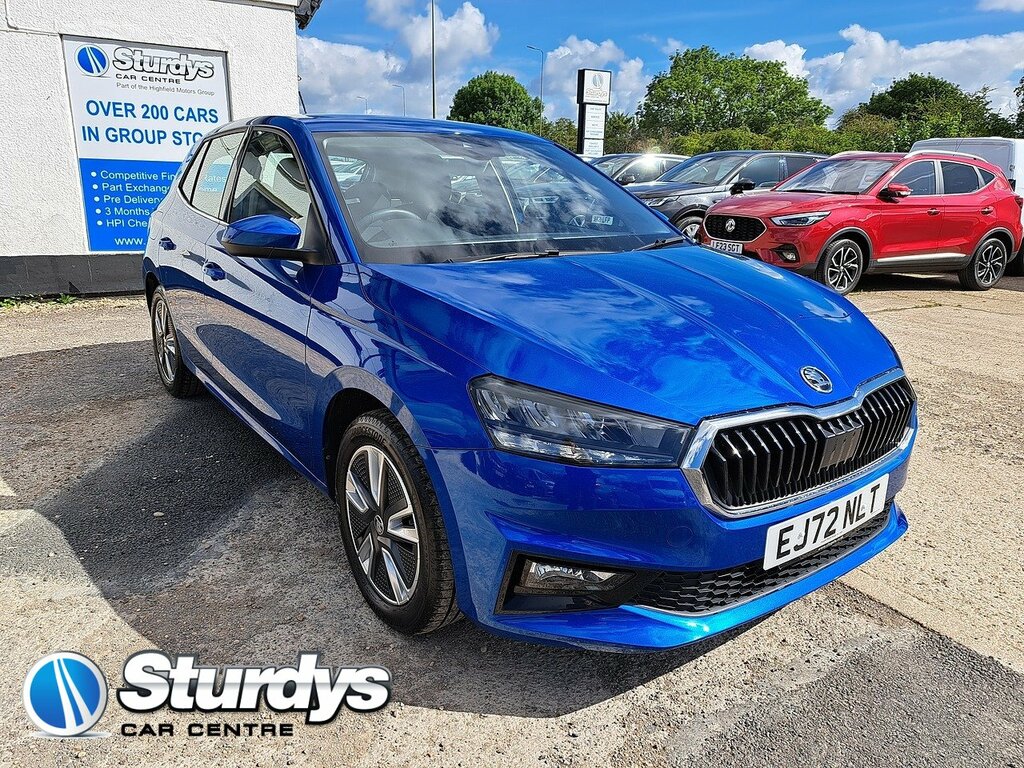Skoda Fabia Tsi Se L Blue