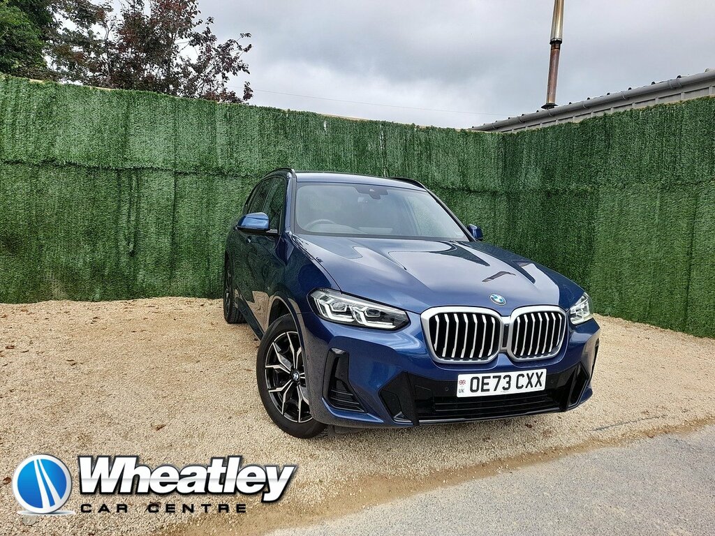 BMW X3 20I Mht M Sport OE73CXX Blue