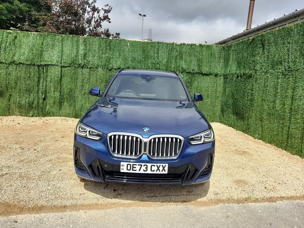 BMW X3 20I Mht M Sport OE73CXX Blue #3