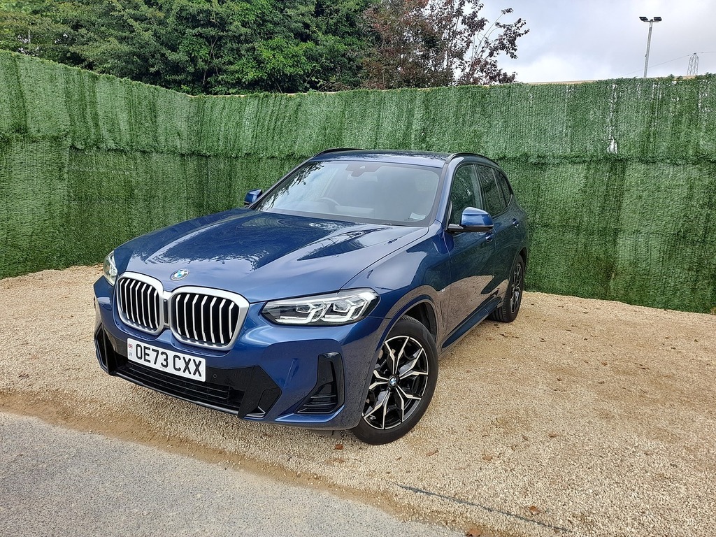 BMW X3 20I Mht M Sport OE73CXX Blue #4