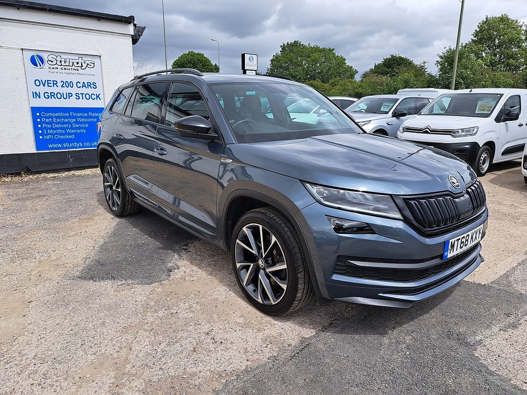 Skoda Kodiaq Tdi Sportline MT68KXY Grey #5