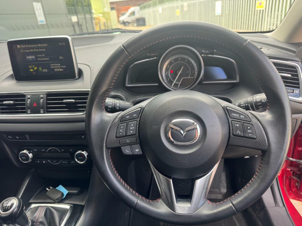 Mazda 3 2.0 Se White 1 Owner Low Tax Satnav Bluetoo White #20