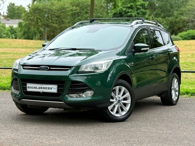 Ford Kuga 2016 2.0 Tdci Titanium Privacy Leather Trim Parkin Green