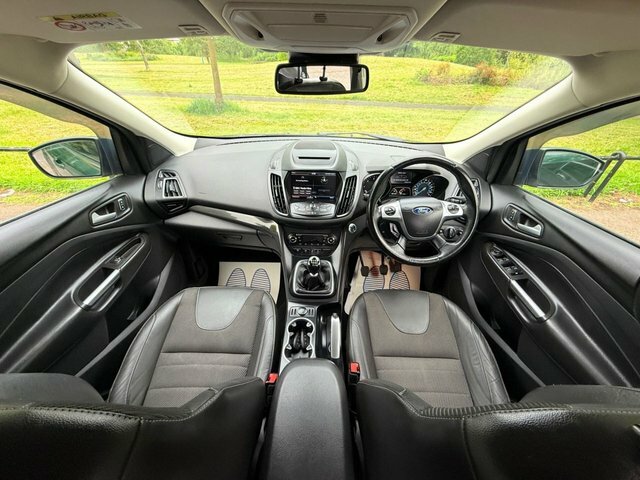 Ford Kuga 2016 2.0 Tdci Titanium Privacy Leather Trim Parkin CE66YWJ Green #5