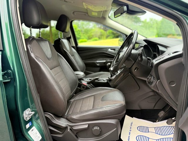Ford Kuga 2016 2.0 Tdci Titanium Privacy Leather Trim Parkin CE66YWJ Green #6