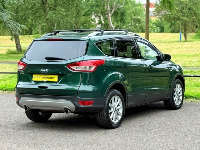 Ford Kuga 2016 2.0 Tdci Titanium Privacy Leather Trim Parkin CE66YWJ Green #4